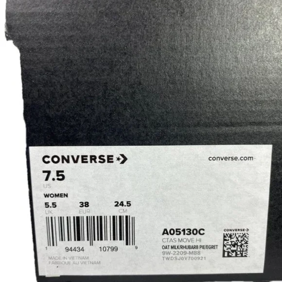 Converse Chuck Taylor All Star Move Platform High Lift Checkered - Picture 7 of 8